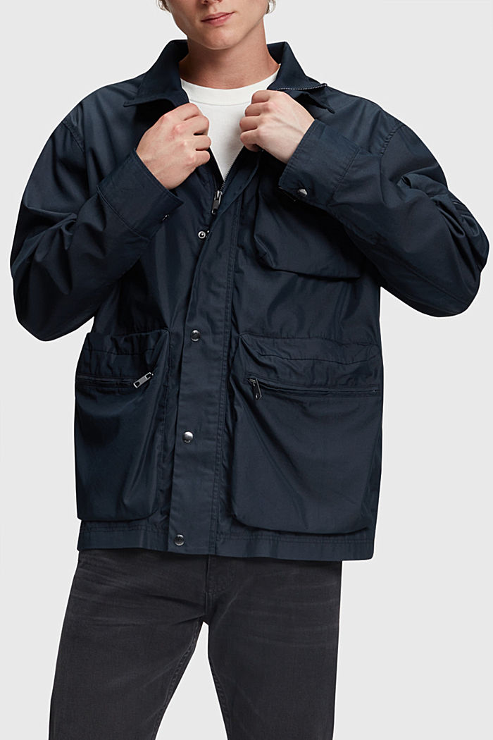 Jackets outdoor woven, NAVY, detail-asia image number 0