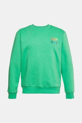 Sweatshirt with a colourful embroidered logo