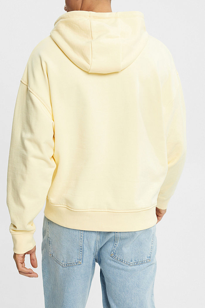 Oversized sweatshirt with zip pocket, PASTEL YELLOW, detail-asia image number 1
