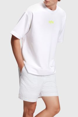 Relaxed Fit Neon Pop Print Sweatshirt