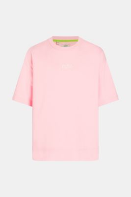 릴랙스 핏 네온 프린트 스웨트 셔츠, LIGHT PINK, detail-asia image number 5