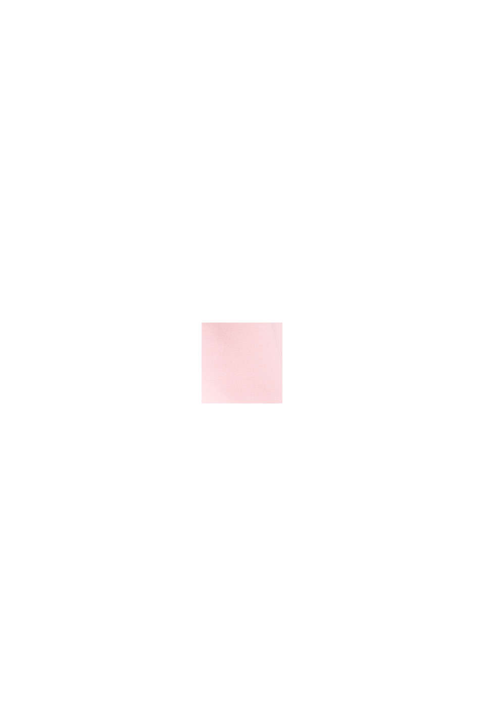 休閒剪裁螢光印花衛衣, 淺粉紅色, swatch