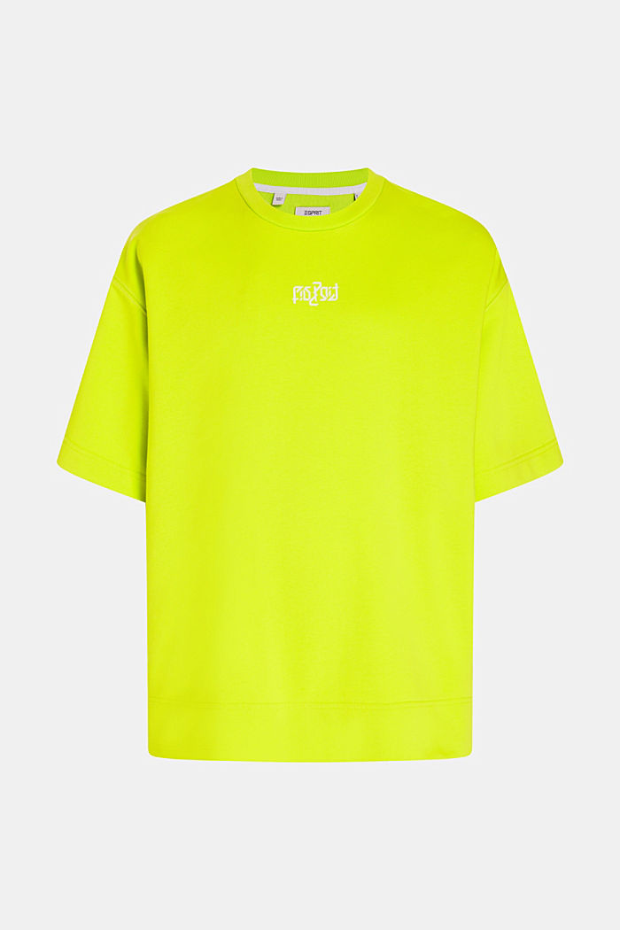 릴랙스 핏 네온 프린트 스웨트 셔츠