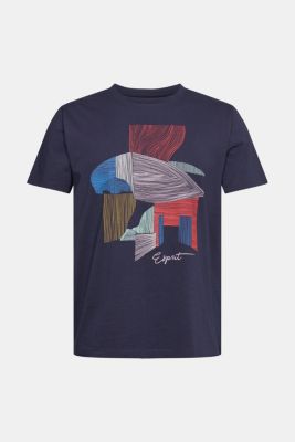 Jersey T-shirt with a front print