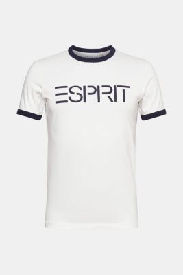 Jersey logo print T-shirt