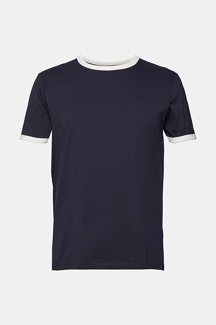 針織 T 恤, NAVY, detail-asia image number 6