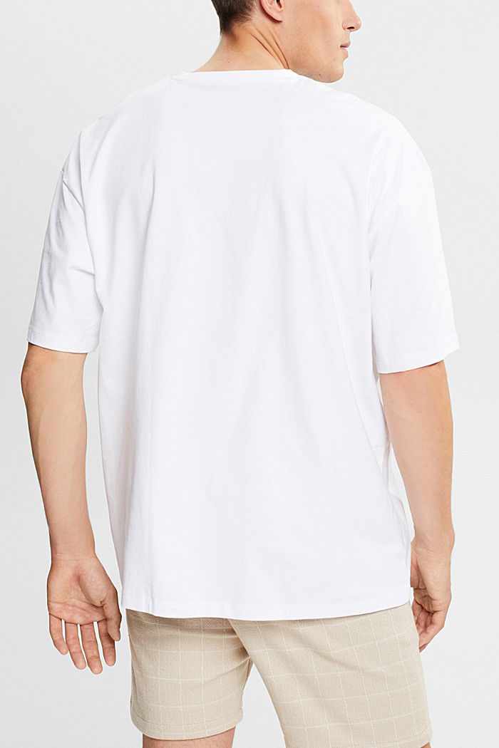 寬鬆針織 T 恤, WHITE, detail-asia image number 1