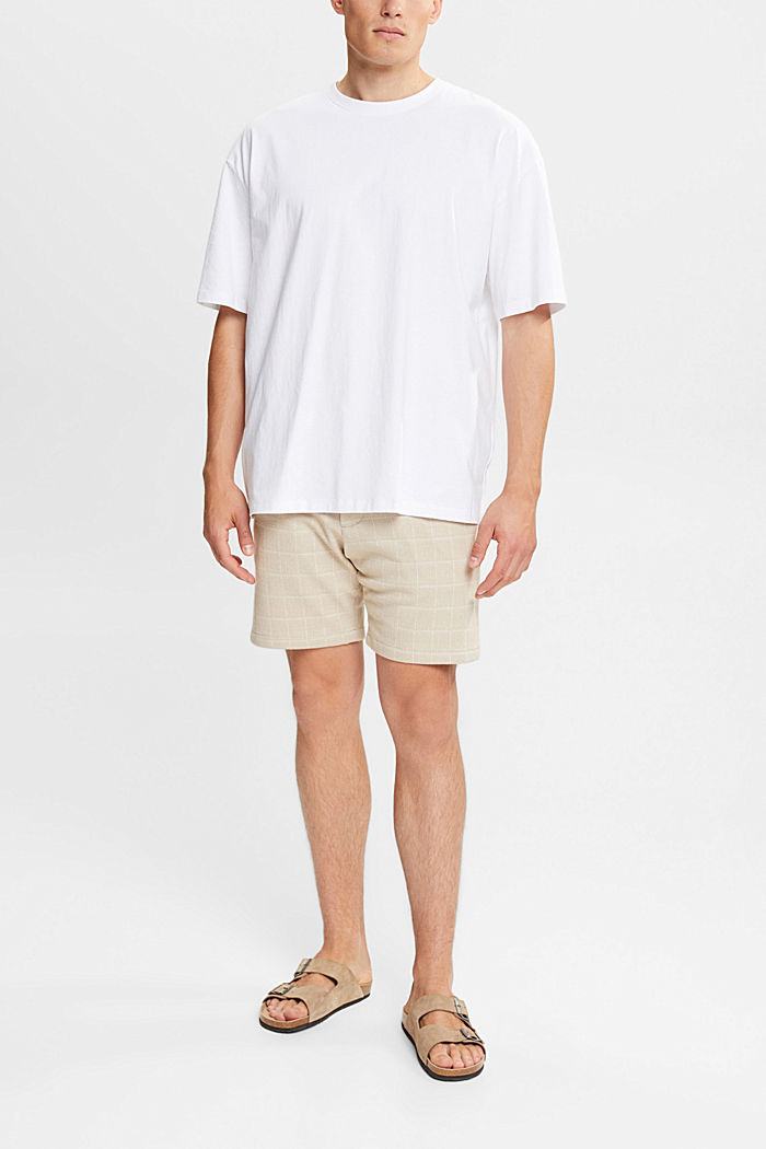 寬鬆針織 T 恤, WHITE, detail-asia image number 3