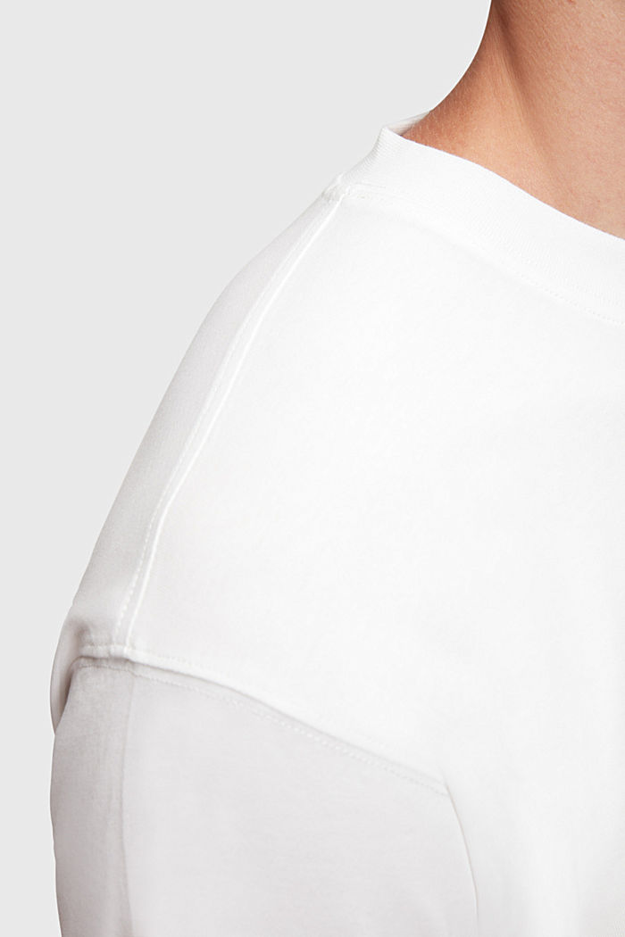 AMBIGRAM 큐브 프린트 티셔츠, WHITE, detail-asia image number 4