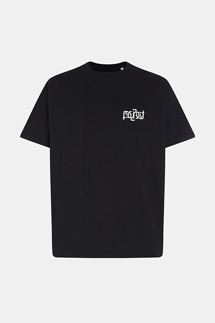 Ambigram 單色 T 恤, 黑色, detail-asia image number 4
