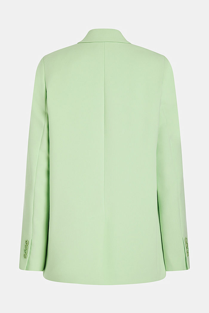 Oversized double-breasted blazer, PASTEL GREEN, detail image number 6