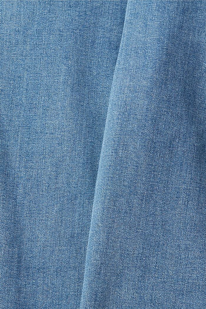 漂洗修身牛仔褲, 藍色, detail-asia image number 5