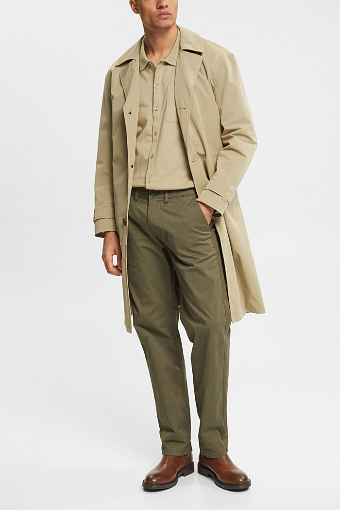 Relaxed fit shirt, PALE KHAKI, detail-asia image number 2