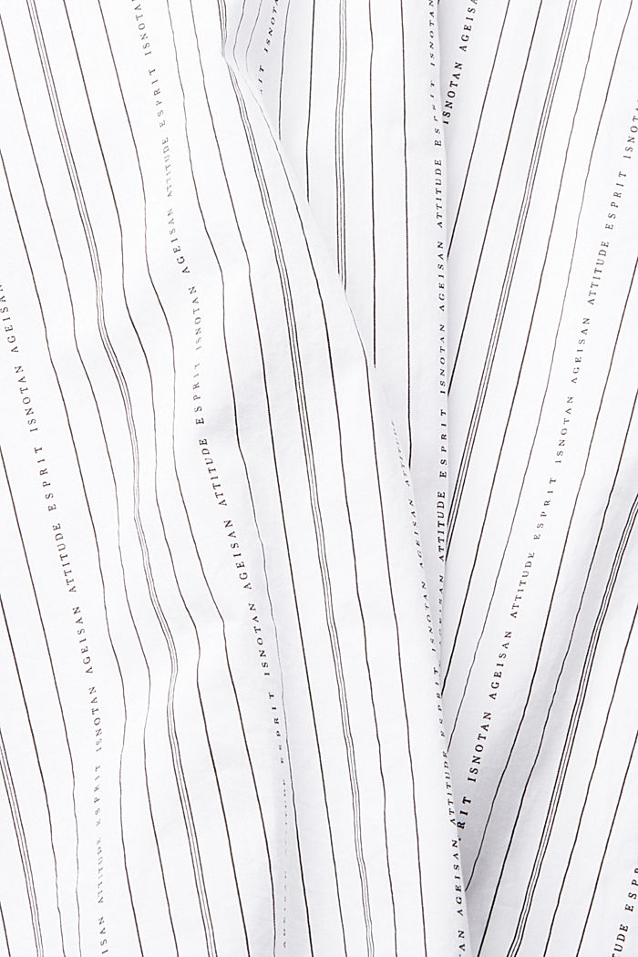 Shirt with striped pattern, WHITE, detail-asia image number 4