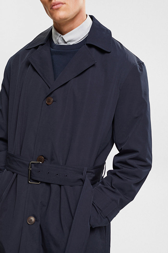 Coats woven, NAVY, detail-asia image number 2
