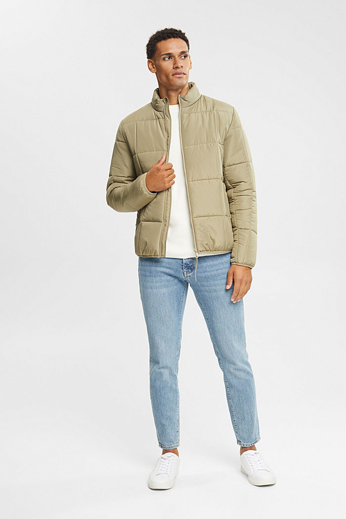 Jackets outdoor woven, PALE KHAKI, detail image number 0