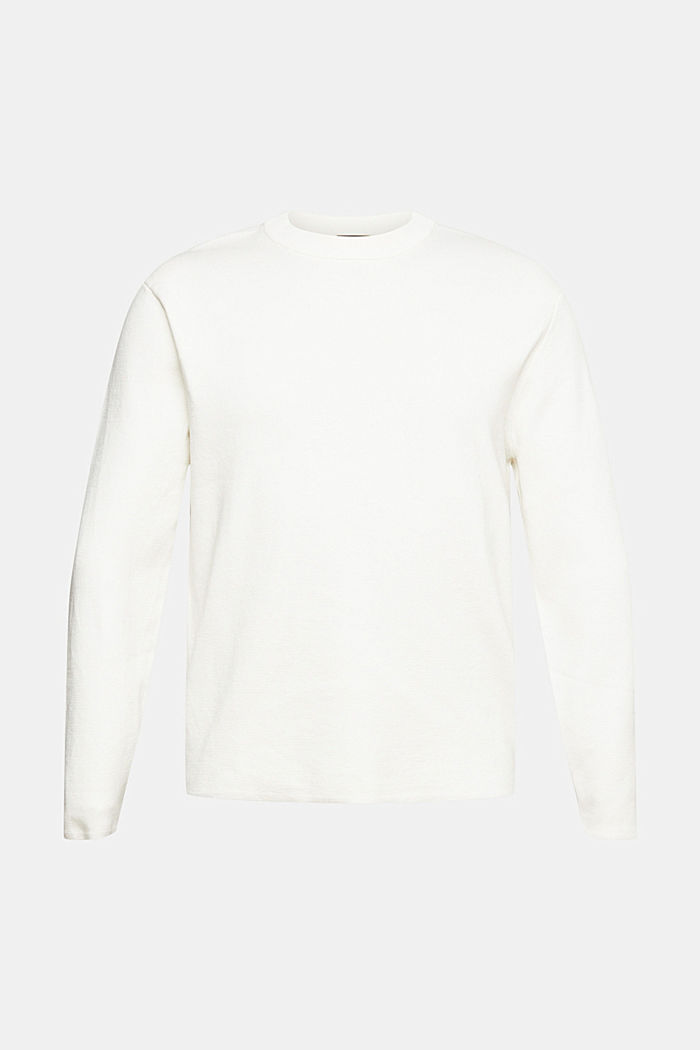 Knit jumper, OFF WHITE, detail-asia image number 5