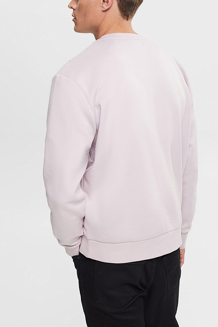 Sweatshirt with a zip pocket, LAVENDER, detail-asia image number 3
