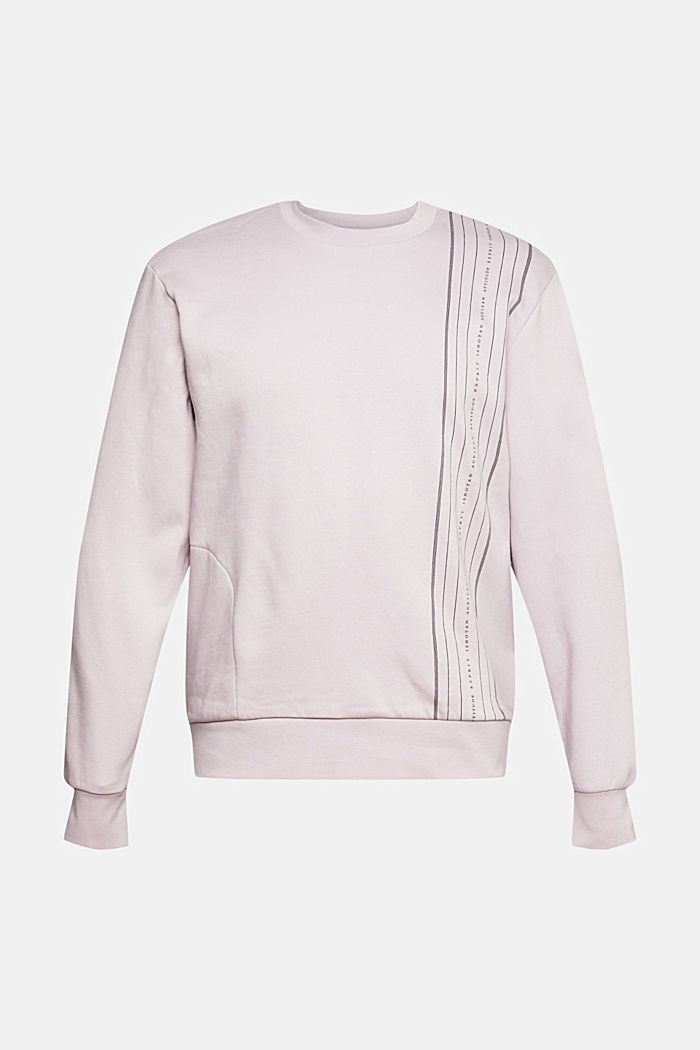 Sweatshirt with a zip pocket, LAVENDER, detail-asia image number 5
