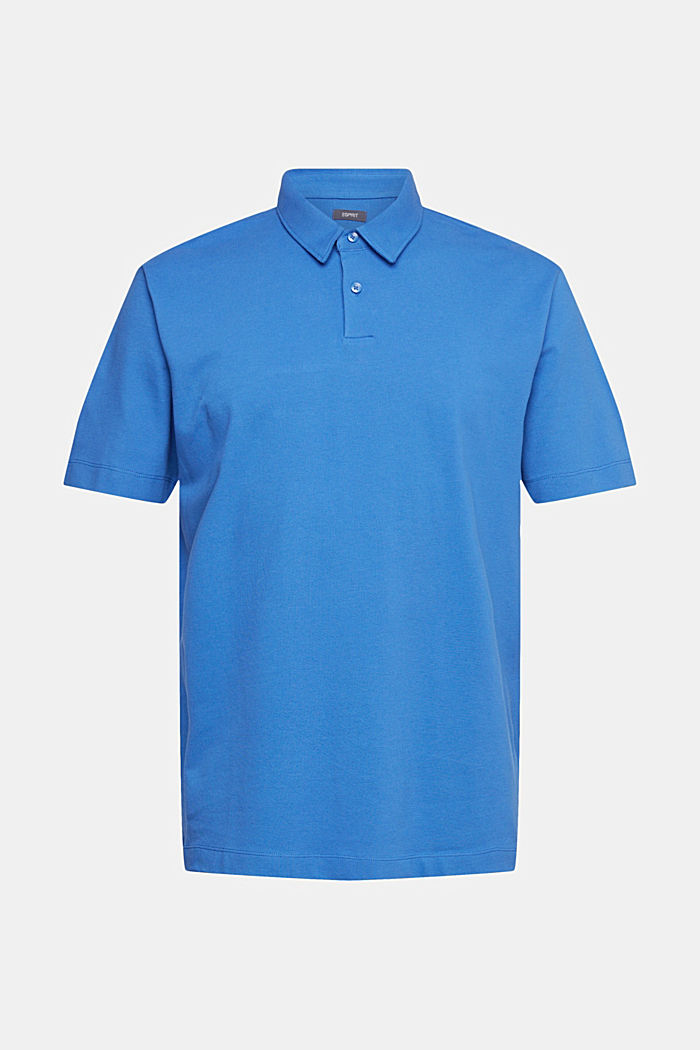 珠地 Polo 衫, 藍色, detail-asia image number 5