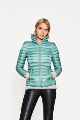 Esprit  Down jacket with a high standup collar at our Online Shop