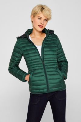 Esprit Quilted jacket with 3M® Thinsulate filling at our Online Shop