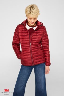 Esprit Quilted jacket with 3M® Thinsulate filling at our Online Shop