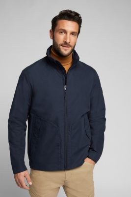 Esprit - Lightweight outdoor jacket made of blended cotton at our ...
