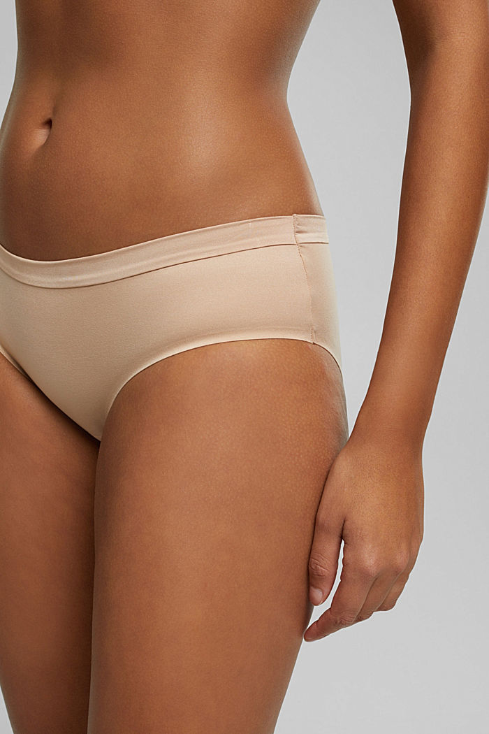 Soft, comfortable hipster shorts, NUDE, detail image number 1