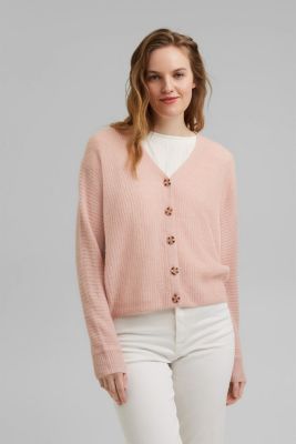 ribbed cardigan