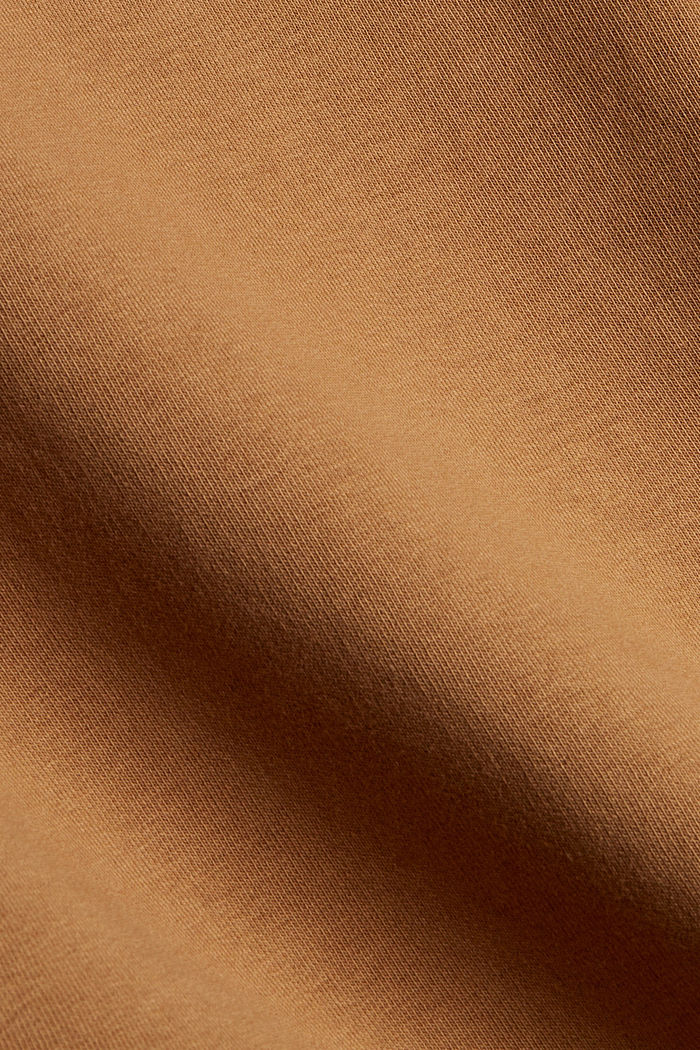 Robe molletonnée à capuche en coton biologique mélangé, BARK, detail image number 4