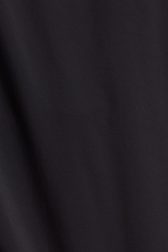 Lichte mantel met variabele fleece inzet, BLACK, detail image number 4