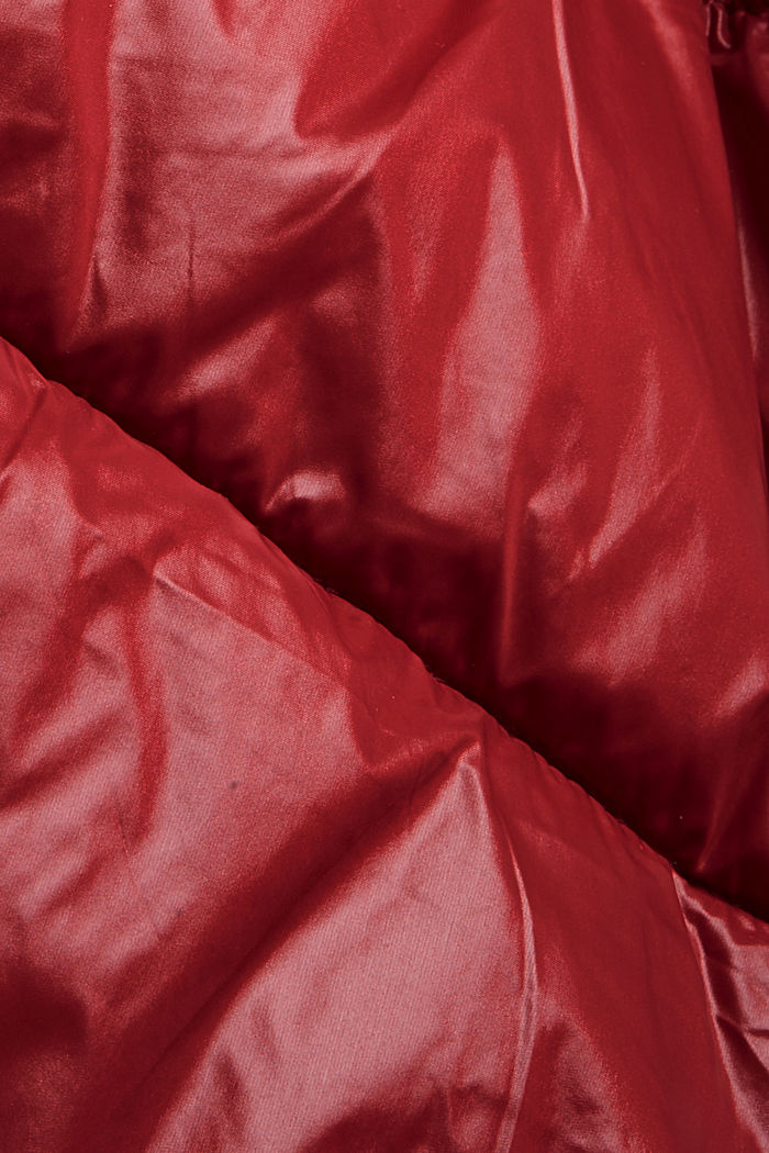 In materiale riciclato: giacca reversibile con 3M™ Thinsulate, DARK RED, detail image number 4