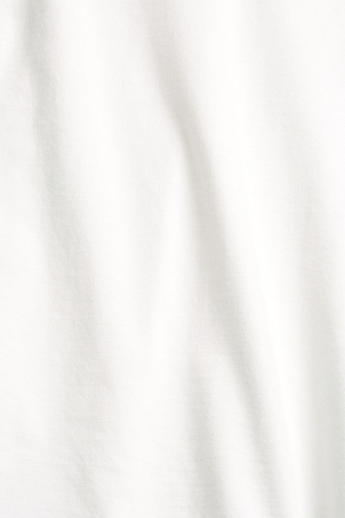 Pehmeä T-paita 100 % luomupuuvillaa, OFF WHITE, detail image number 4