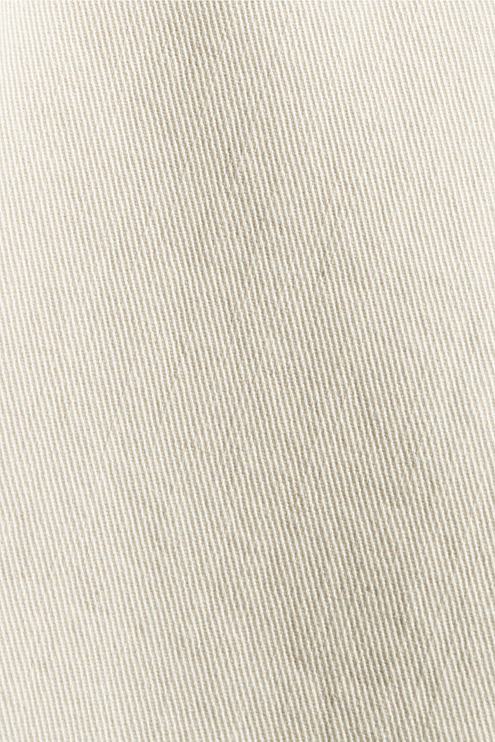Ankle-length twill trousers with large pockets, SAND, detail image number 4