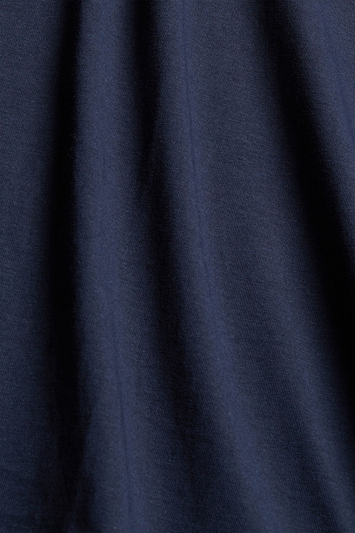 T-shirt in jersey con stampa fotografica, 100% cotone biologico, NAVY, detail image number 4