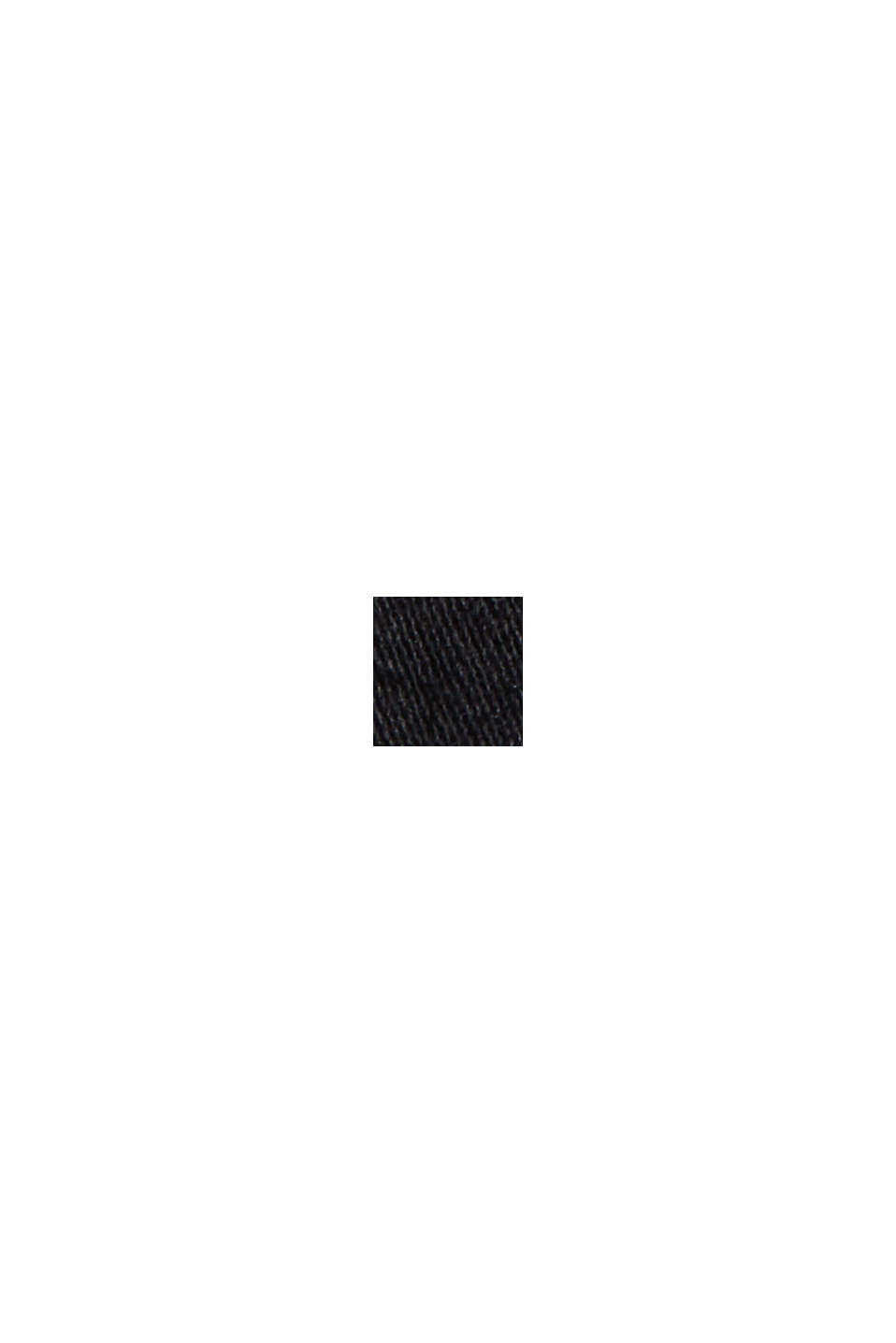 Džíny s knoflíkovou lištou a kašmírovým povrchem, BLACK RINSE, swatch