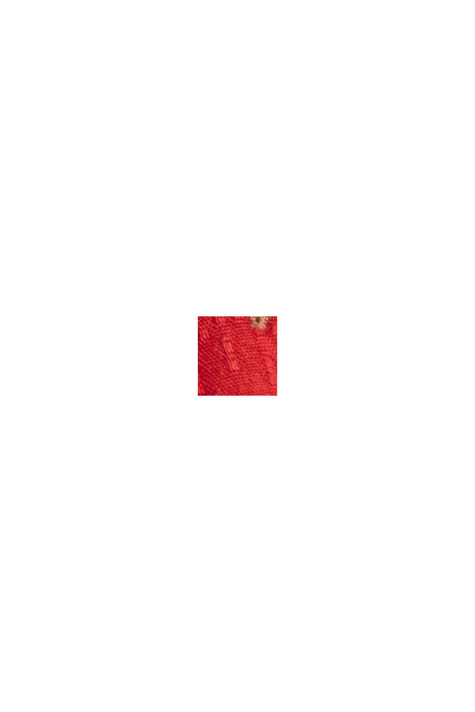 Blusa con motivo millefiori in LENZING™ ECOVERO™, RED, swatch