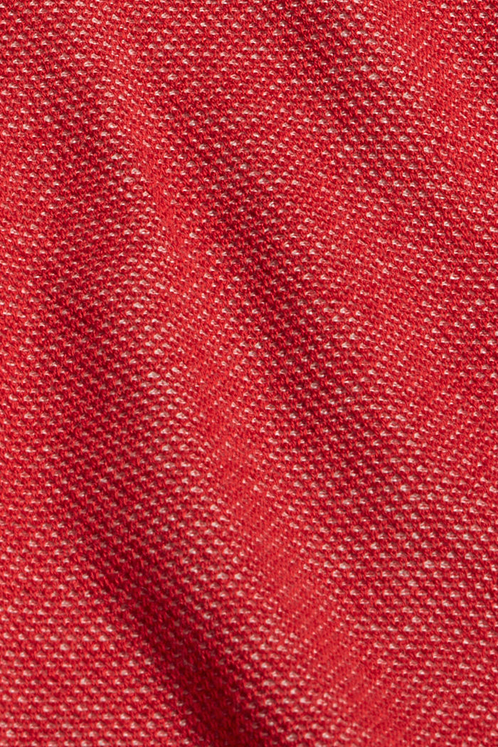 Batwing jumper made of 100% organic cotton, RED, detail image number 4