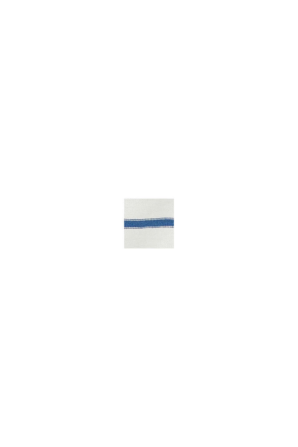 CURVY Langærmet jerseytop i økologisk bomuld, BRIGHT BLUE, swatch