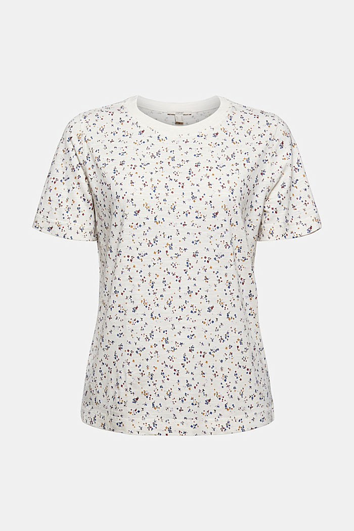 Printed T-shirt made of blended organic cotton