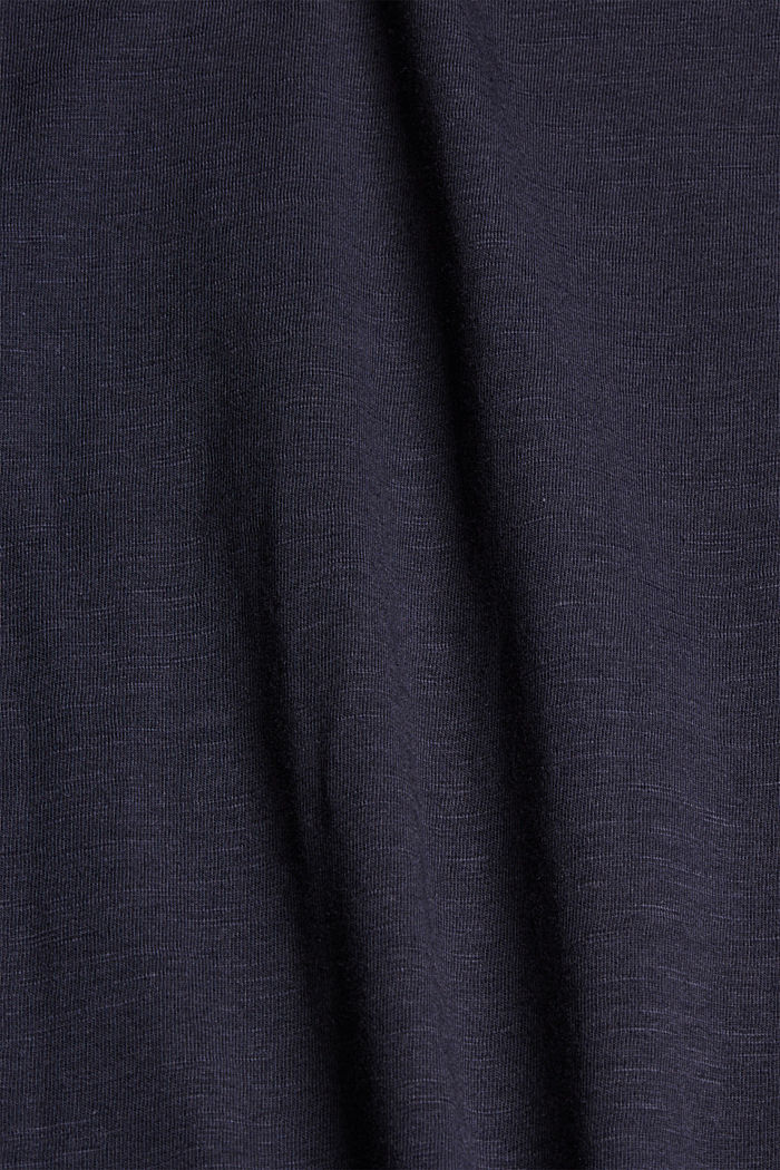 T-shirt imprimé en coton biologique/TENCEL™, NAVY, detail image number 4