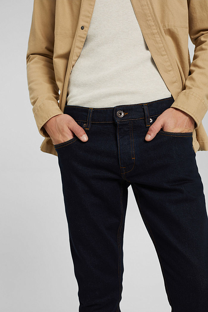 Strečové džíny ze směsi s bio bavlnou