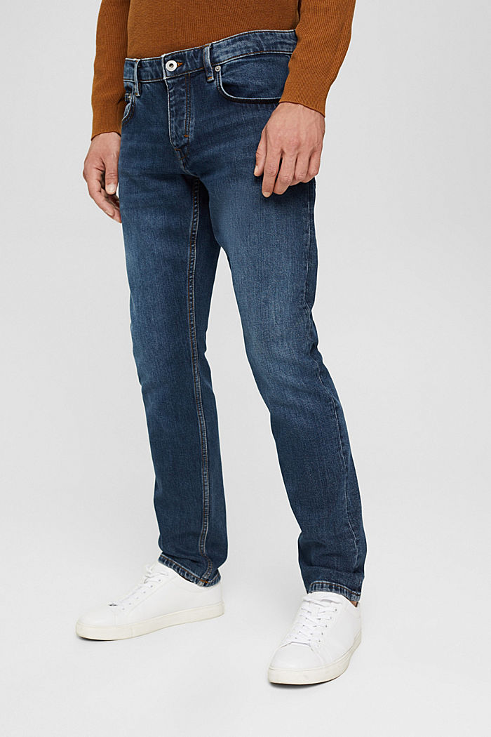 Strečové džíny ze směsi s bio bavlnou