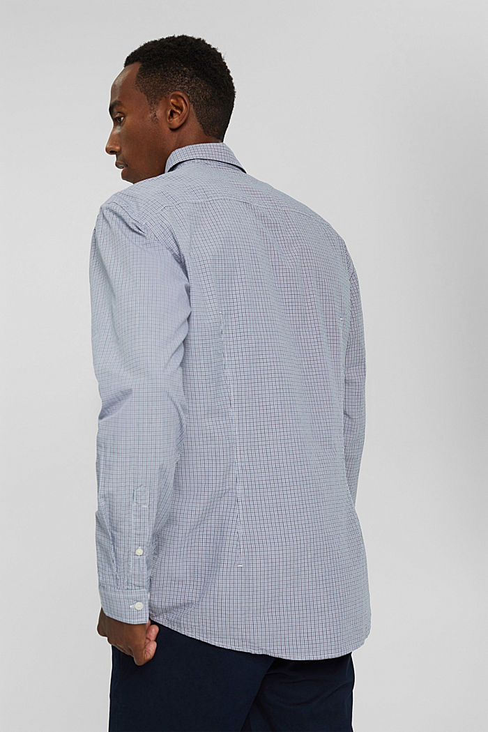 Checked shirt made of 100% organic cotton, WHITE, detail image number 3