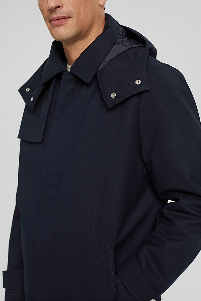 Recycled: coat with 3M™ Thinsulate, DARK BLUE, detail image number 2