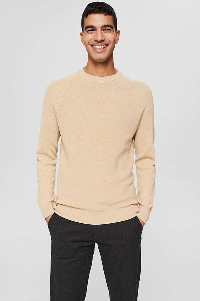 Pletený svetr ze 100% bio bavlny