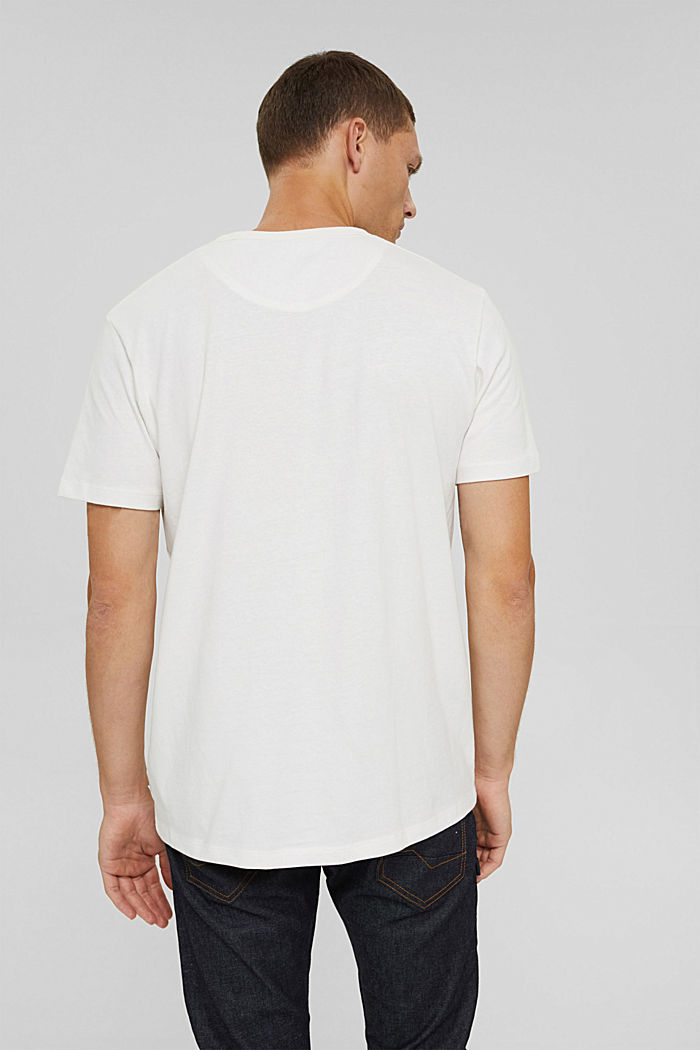 T-shirt made of 100% organic cotton, OFF WHITE, detail image number 3