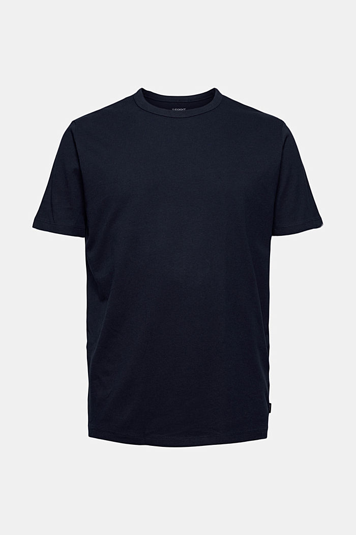 T-shirt made of 100% organic cotton, NAVY, overview