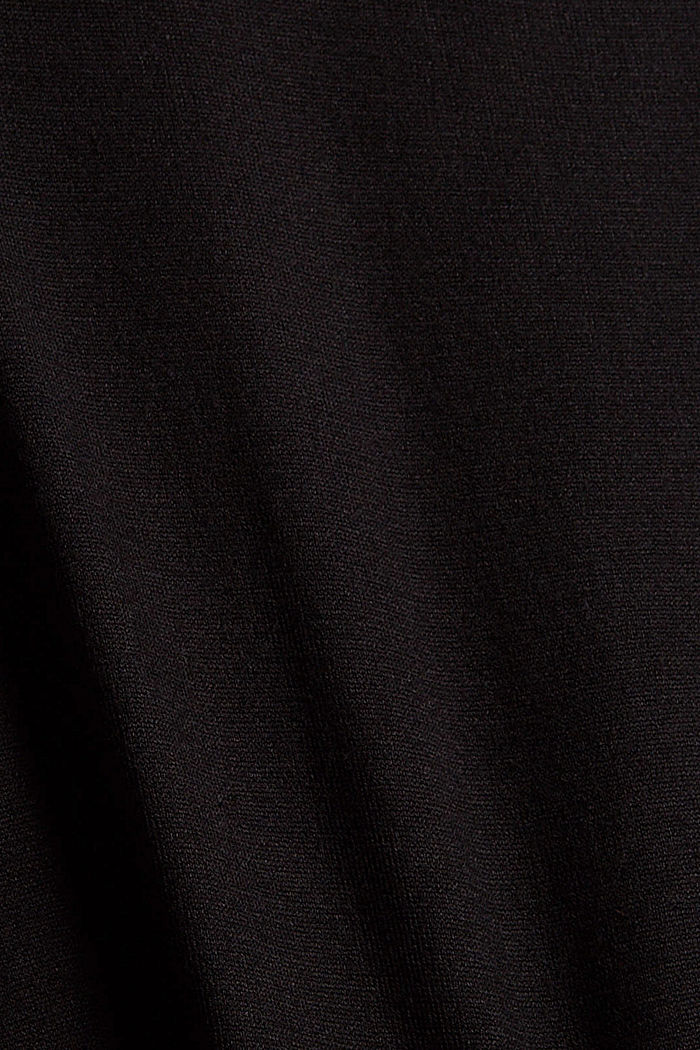 Kleid im Zweiteiler-Look mit LENZING™ ECOVERO™, BLACK, detail image number 4